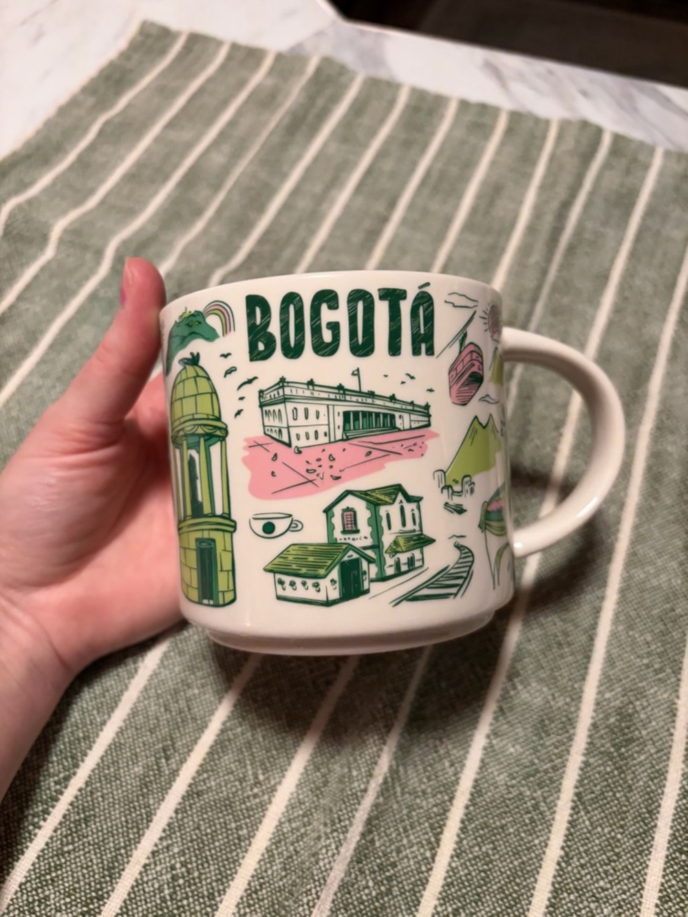 Starbucks Bogotá Been There Series Mug